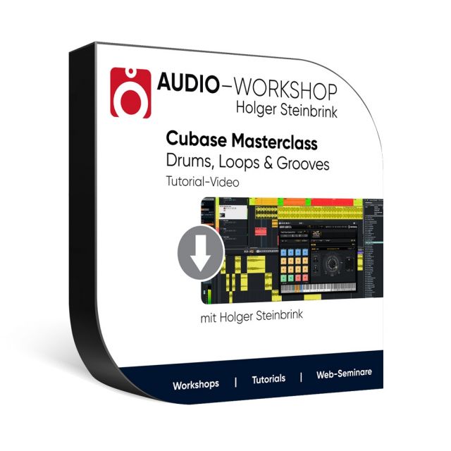 Cubase Masterclass - Drums, Loops & Grooves Tutorial-Video