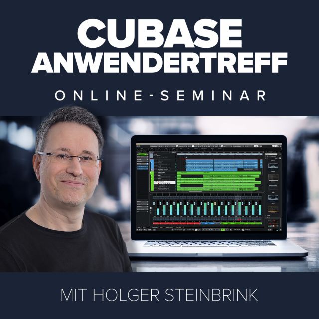 Cubase Anwendertreff [Online-Seminar]