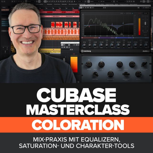 Cubase Masterclass #2 Coloration – Online-Seminar