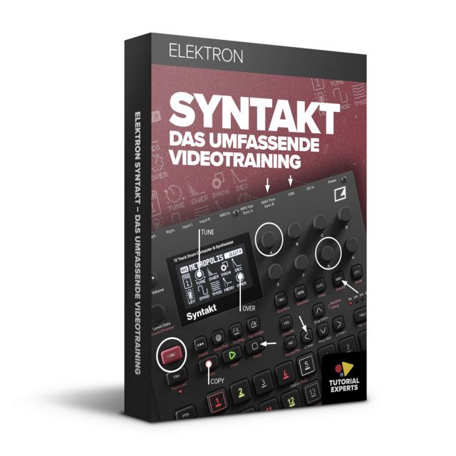 Elektron Syntakt – das umfassende Videotraining