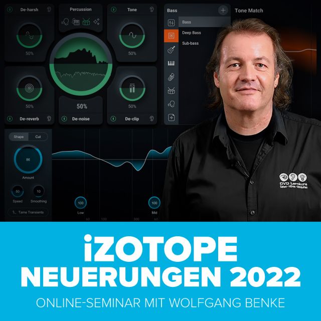 iZotope Neuerungen 2022 [Online-Seminar]