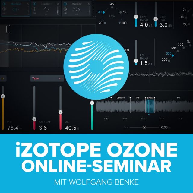  iZotope Ozone Online-Seminar