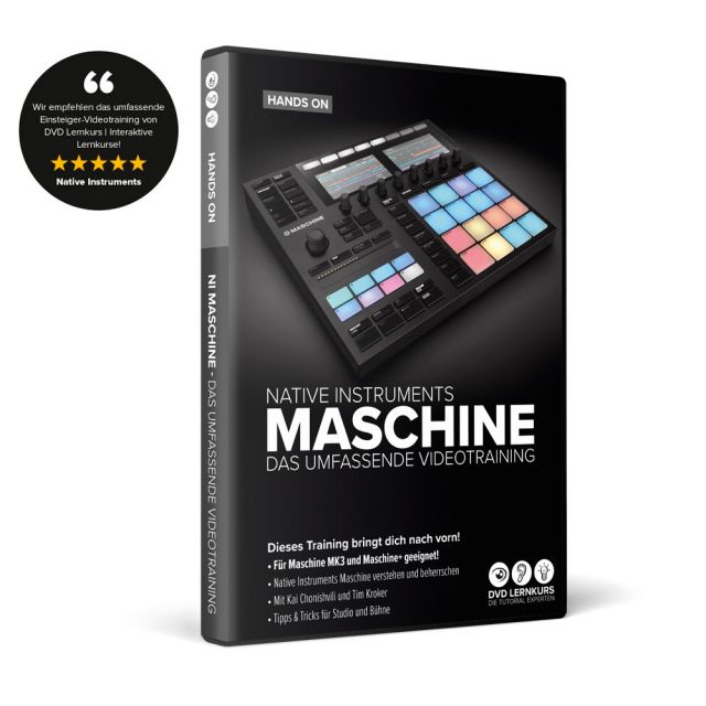 Native Instruments Maschine – das umfassende Videotraining