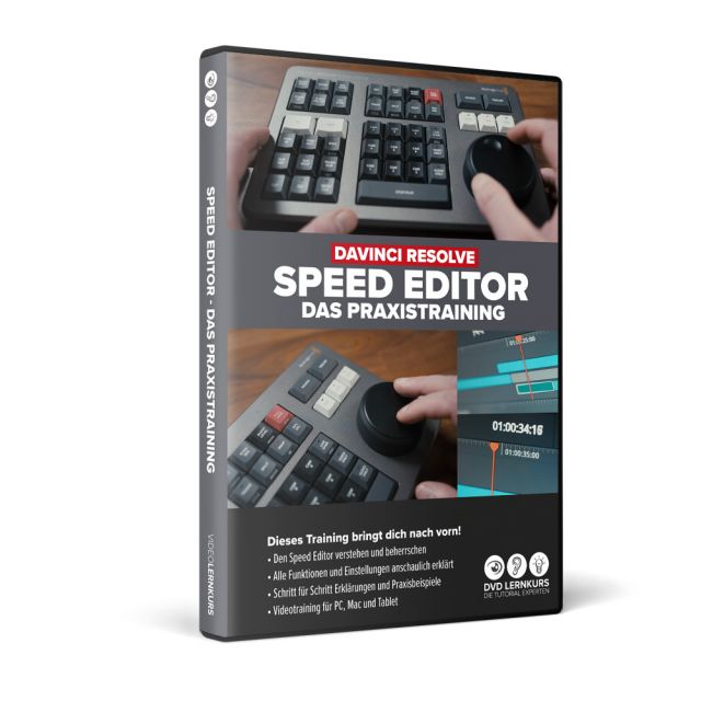 Davinci Resolve Speed Editor Praxistraining