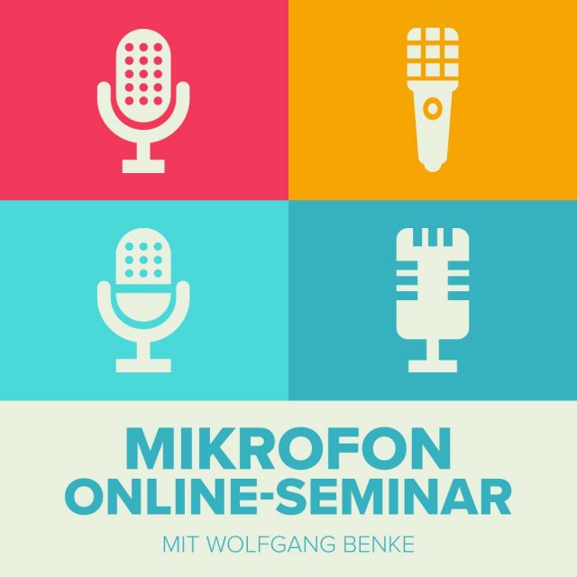 Mikrofon Online-Seminar