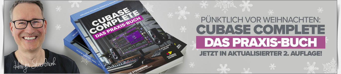 Cubase Complete – Das Praxis-Buch | 2. Auflage