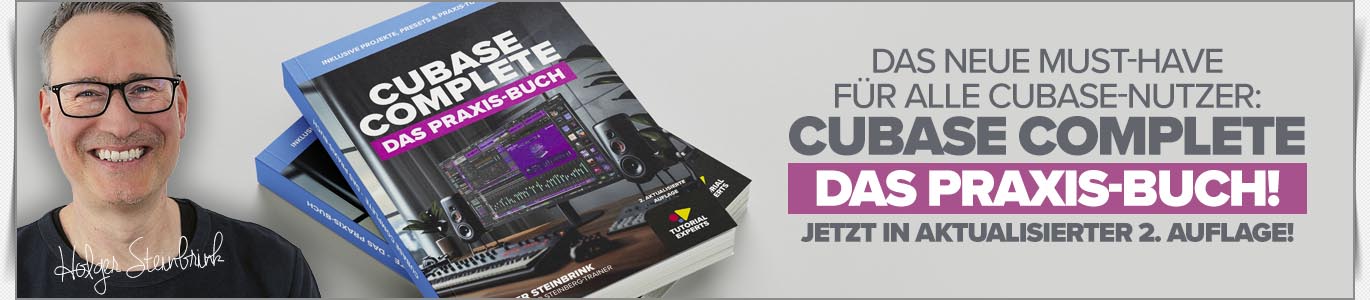 Cubase Complete – Das Praxis-Buch | 2. Auflage