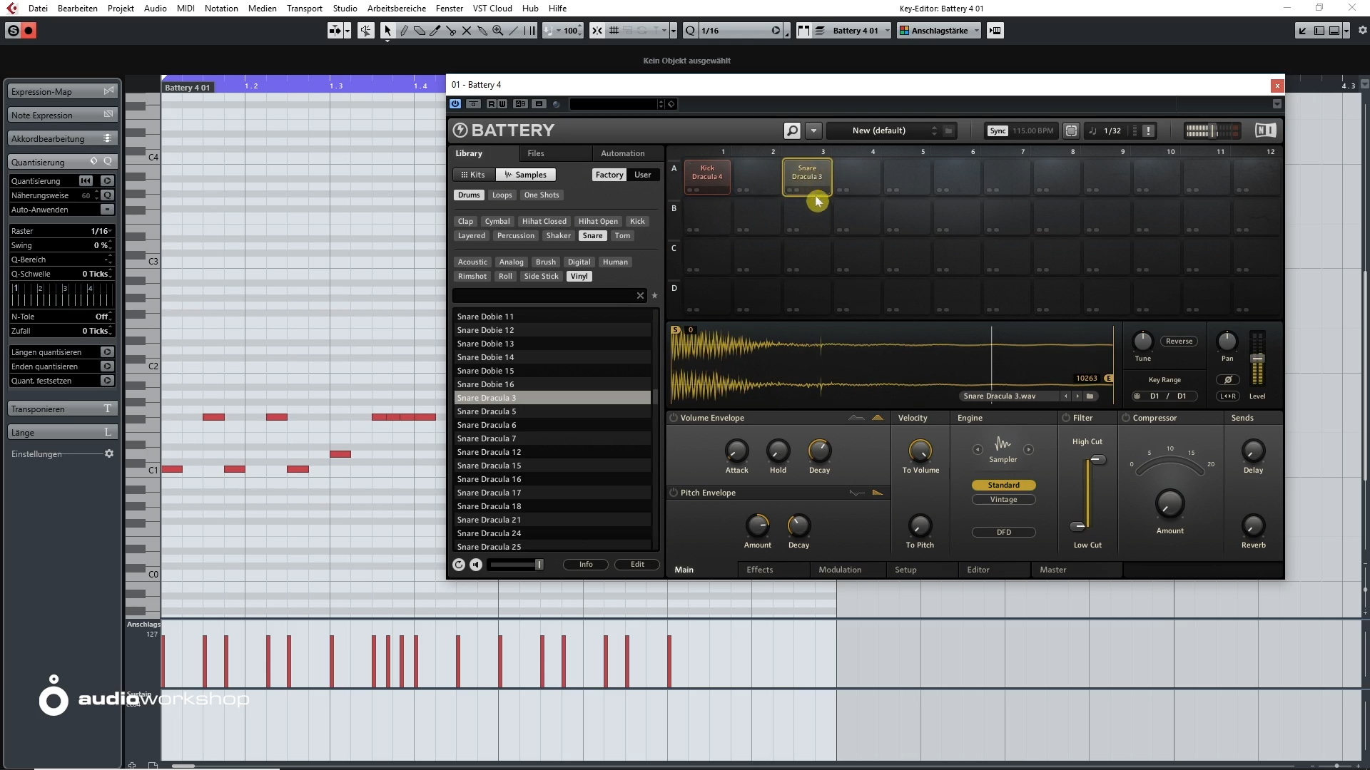 HipHop Song Production mit Cubase