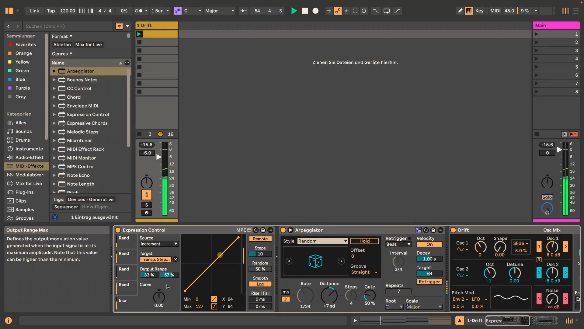 Ableton Live &ndash; MIDI-FX-Kompendium