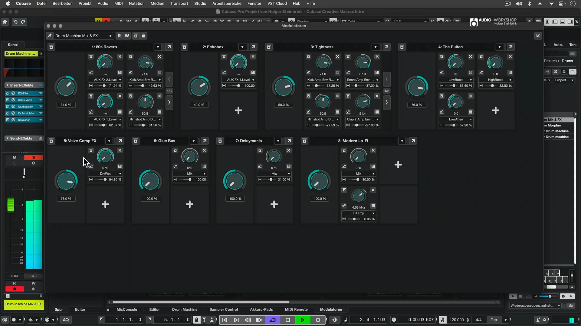 Cubase Creative Macros