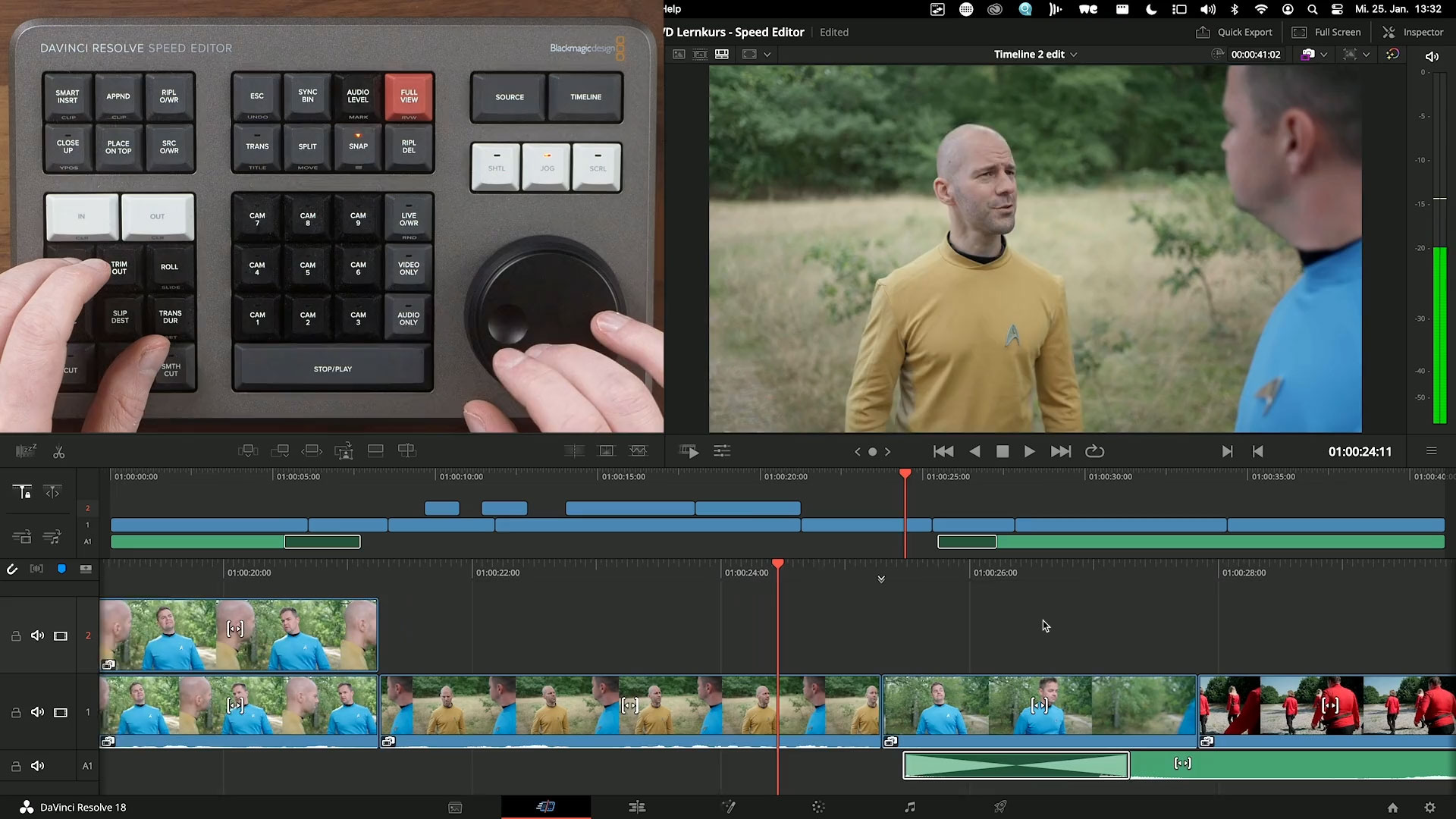 Davinci Resolve Speed Editor